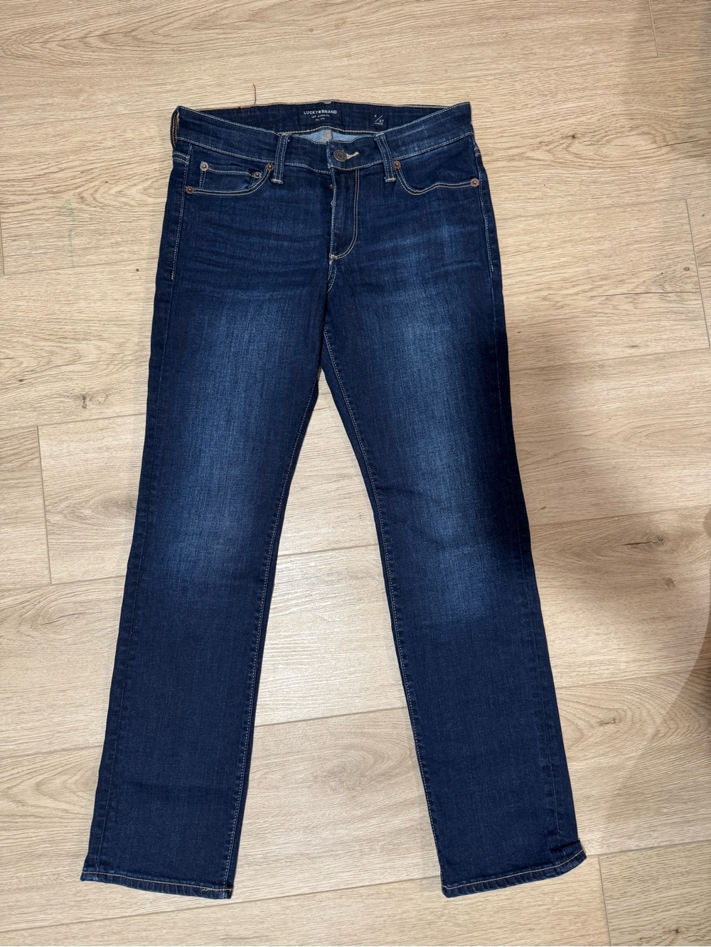 Lucky Brand Indigo Straight-Leg Jeans